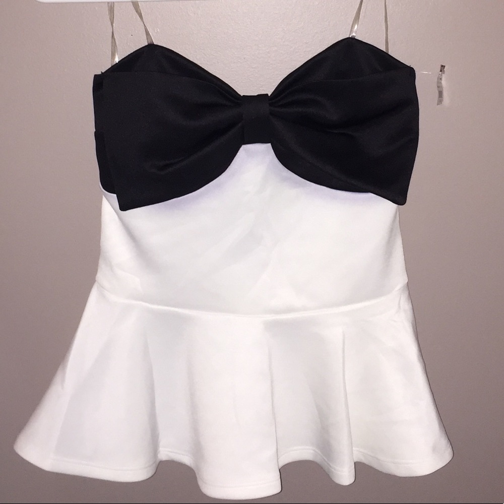 Bow tie Tube top